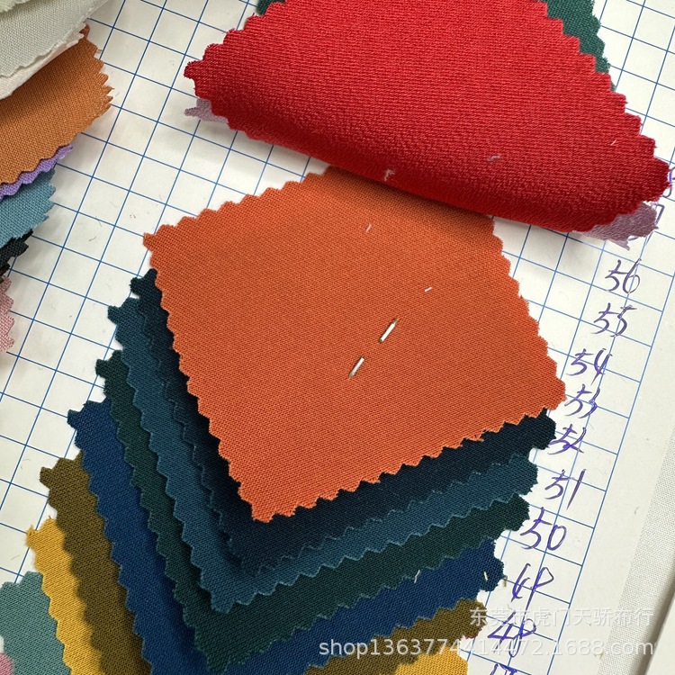 Spot supply Woven Satin satin fabric multi-woven imitation acetate yarn-dyed fabric fashion women's fabric