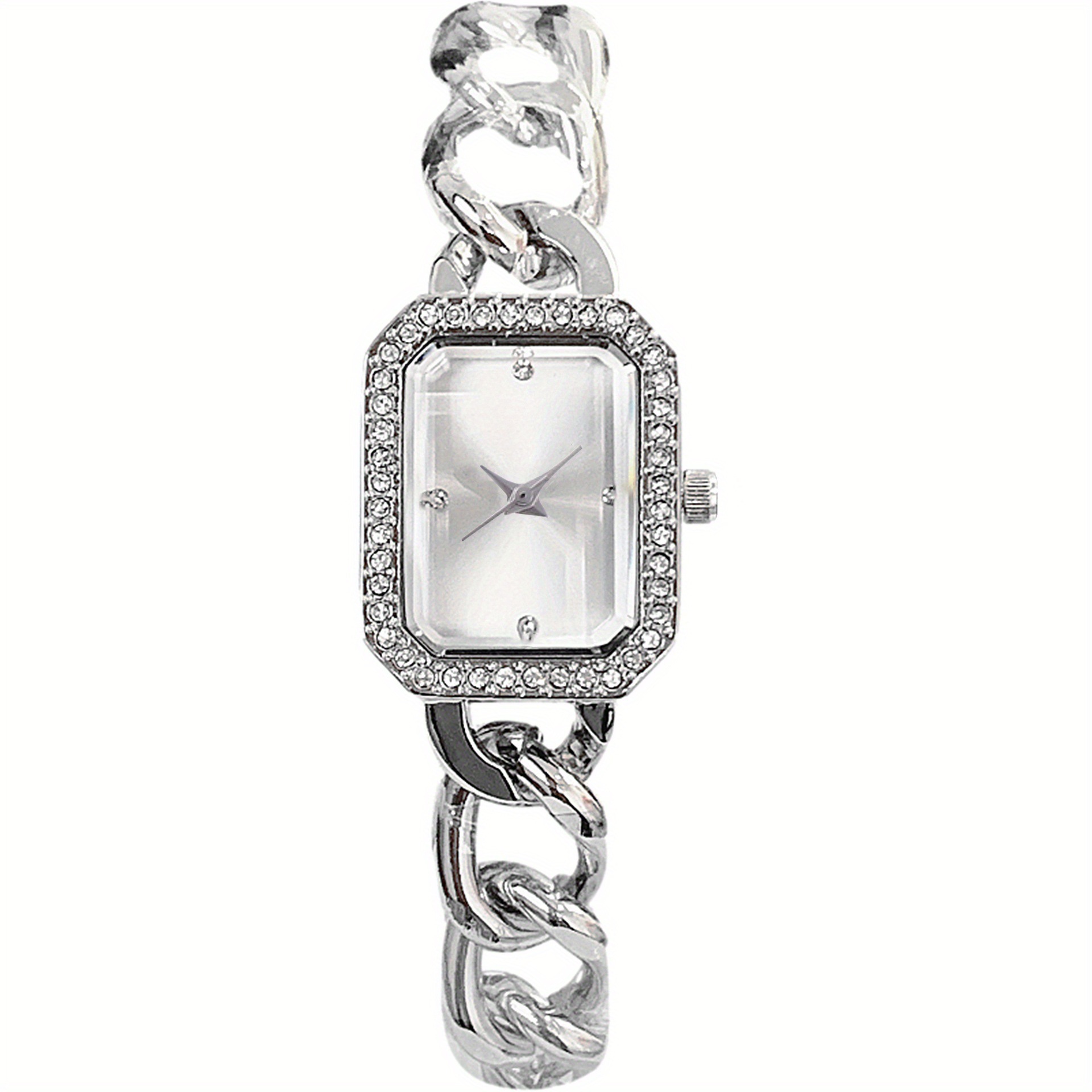 Picture of Live with Goods Hot Selling Chain Decorative Women's Bracelet Watch Distinctive Square Small Dial All-match Chanel Style Women's Watch