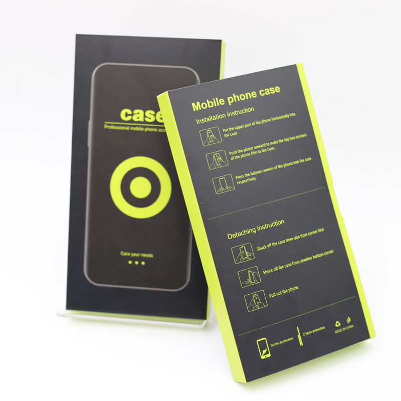 Picture of In stock mobile phone case packaging box wholesale new neutral beautiful mobile phone box high-grade carton product color box