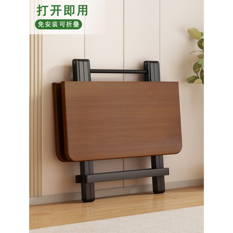 Stall Square Table for Homework, Portable Dining Table, Night Market Foldableable Dining Table, Small Apartment, Home Rental Room, Four Dormitory