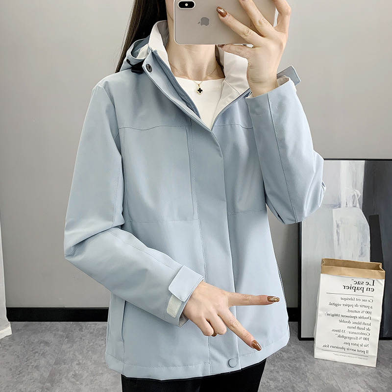 Women's Spring and Autumn Jacket 2024 New Style Melard Young Customizable Trench Coat Single-Layer Windbreaker Women's Workwear