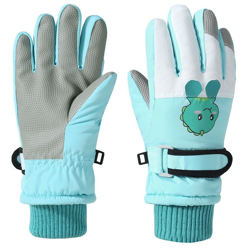 Picture of Children's Ski Gloves Waterproof Autumn and Winter Children's Warm Three-Dimensional Pattern Gloves Warm Cartoon New Style