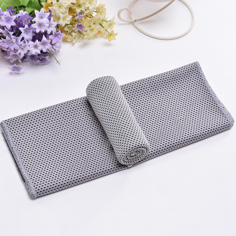 Picture of Amazon Cold Towel Outdoor Sports Towel Sweat-Absorbent Quick-Drying Ice Cooling Towel Fitness Quick-Drying Portable Towel Logo