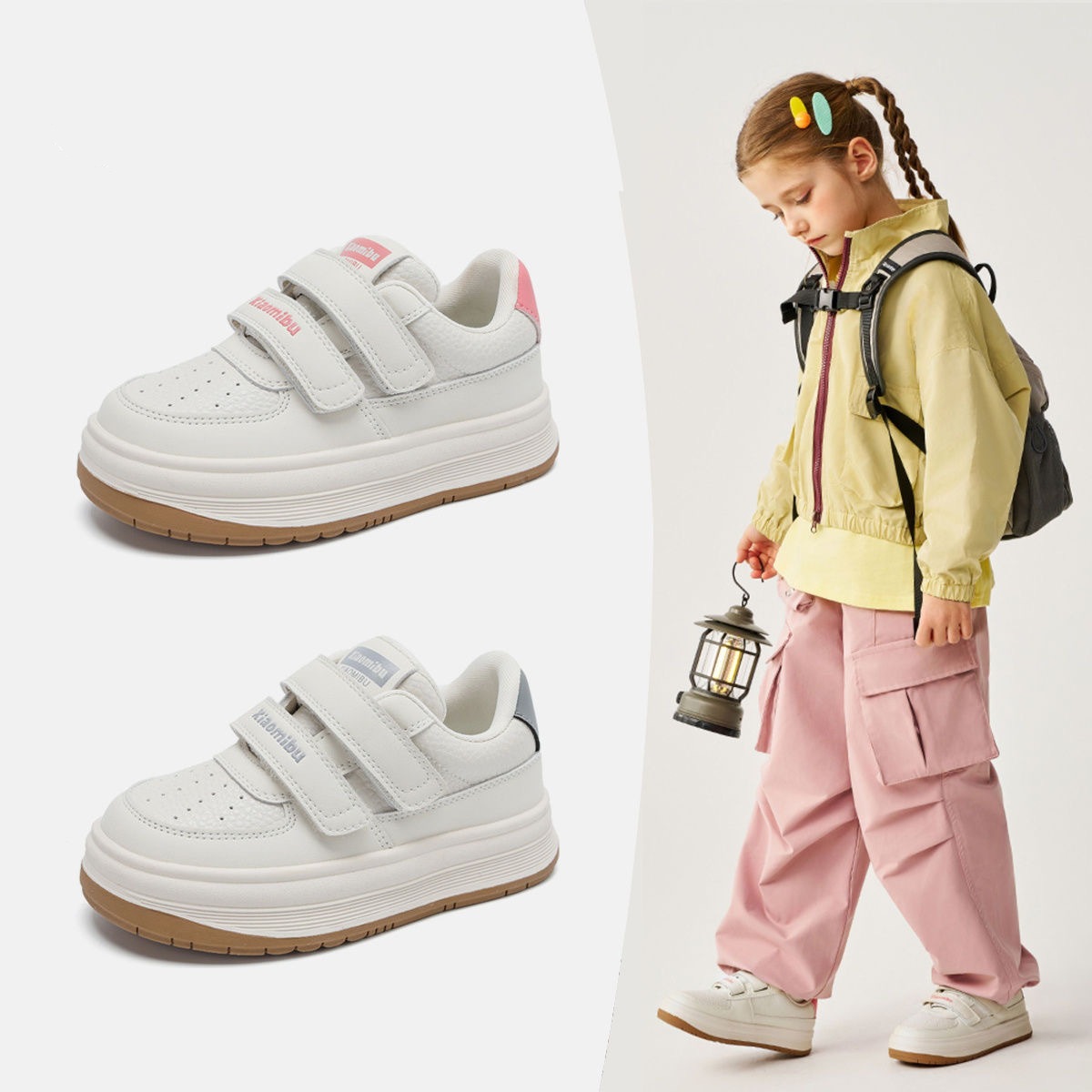 Girls' Sneakers 2025 Spring New Korean Style Casual sneaker Children's Fashion Shoes Boys' Light Children's Shoes