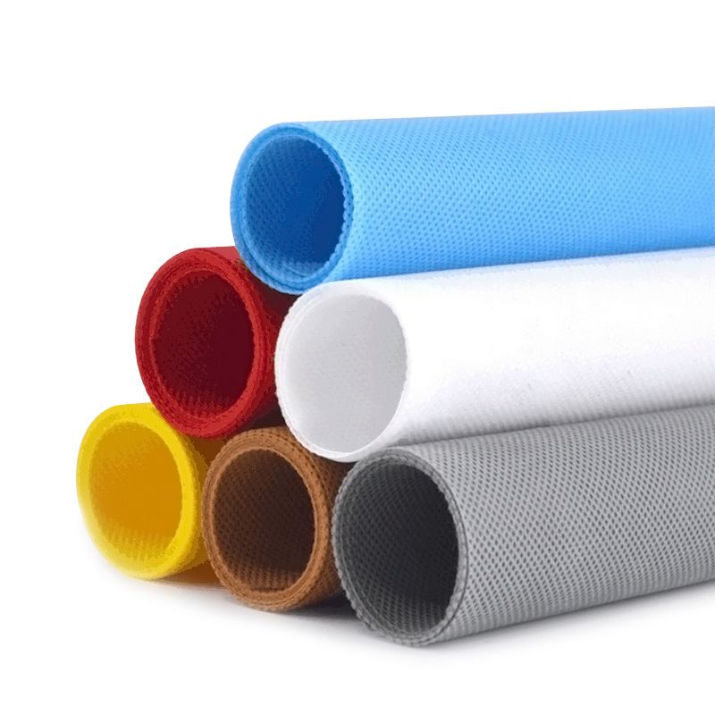 Picture of Factory sale pp non-woven disposable black and white color mask cloth spunbond non-woven fabric for home textile packaging bag