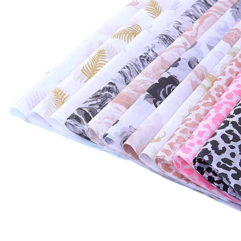 Leopard Marble Rose Pattern Sydney Paper 20 Copying Paper Clothing Shoes Moisture-proof Paper Lining Paper