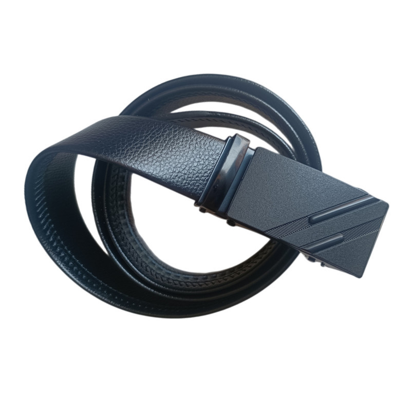 Picture of Men's belt automatic buckle litchi pattern belt business gift online shop clothing accessories gift pants belt factory wholesale