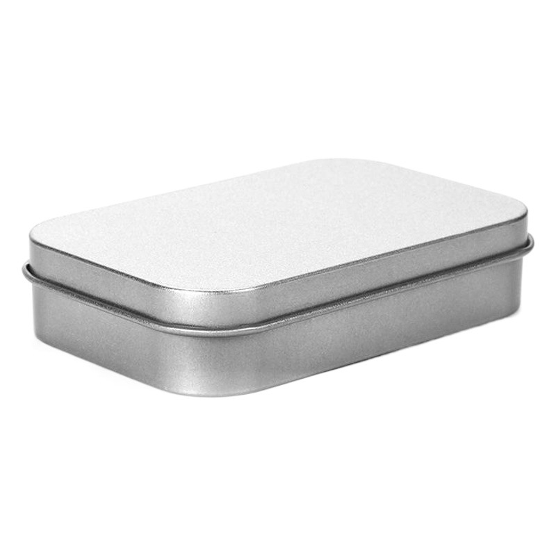 Hot-Selling In-Stock Wearable Armor USB Flash Drive Cigarette Badge Packaging Box Logo Frosted Rectangular Tinplate Box