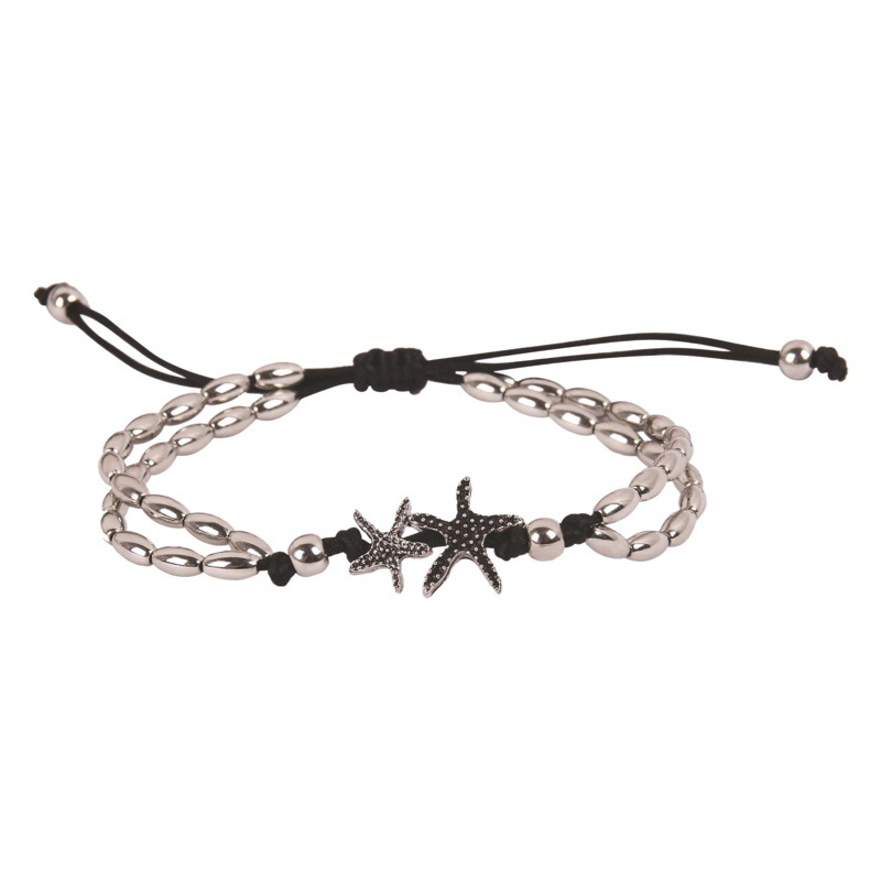 European and American Cross-Border Jewelry New Ethnic Style Retro Starfish Rune Om Yoga Pendant Anklet Beach Wholesale