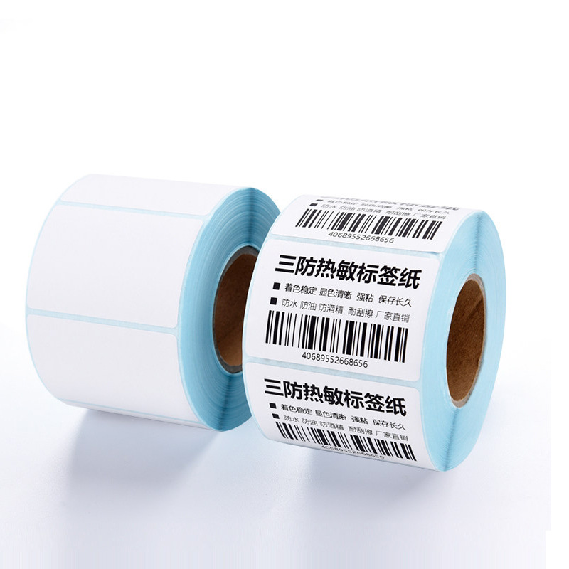 Picture of Three-proof thermal cross-border TEMU label paper 70*4070*20 Hishin barcode sticker printing spell a lot of labels