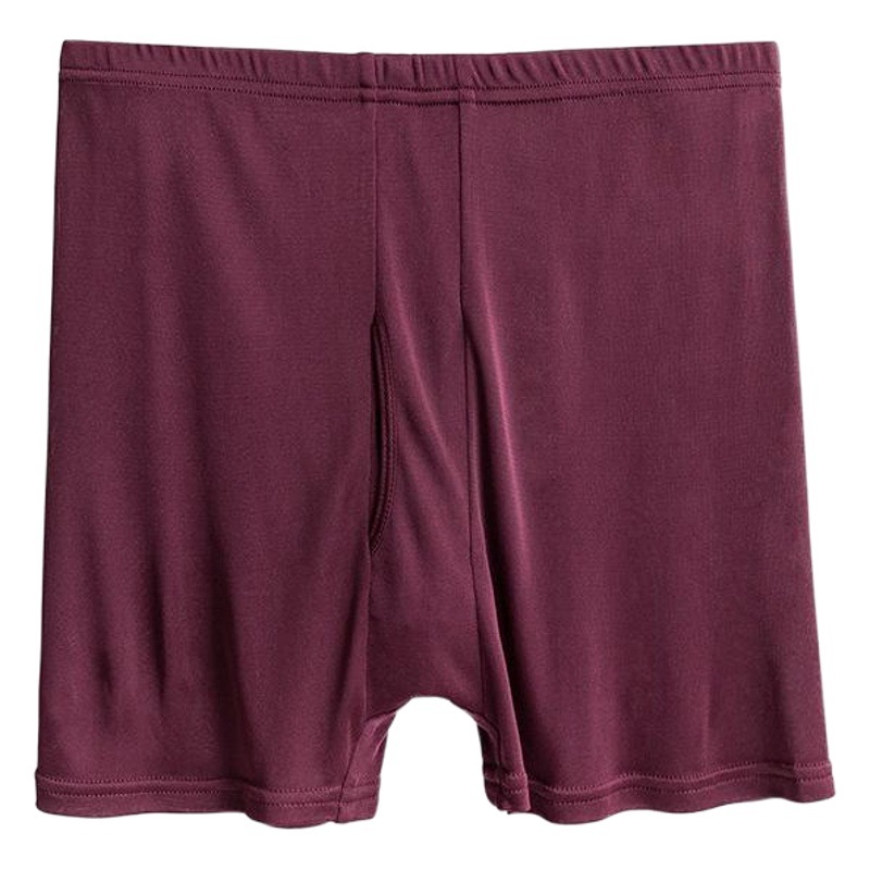 Tangge Men's Boxers Men's Silk Underwear Silk Knitted Shorts High-end Mulberry Silk Multicolor