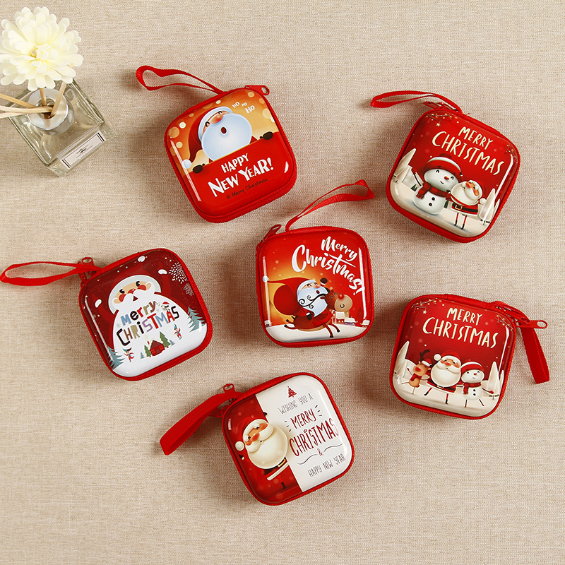 Picture of Christmas Gifts Children's Cartoon Coin Purse Christmas Decorations Internet Celebrity Cute Toys Kindergarten New Year Gifts