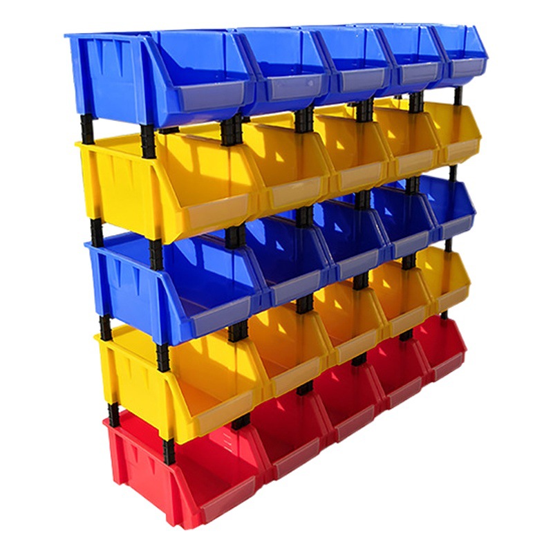 Plastic combined parts box material box assembly component box screw storage box tool box Bevel factory wholesale