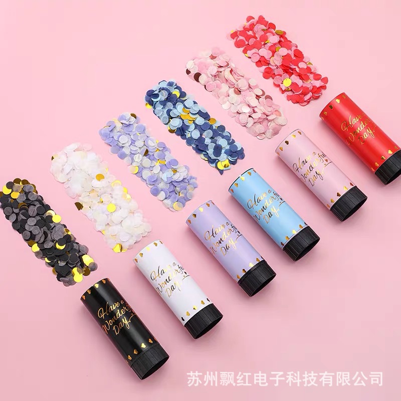 Hand-Held Wedding Supplies Fireworks Birthday Children's Party Wedding Room Fireworks Wedding Push Pop Festival Wholesale Wedding Celebration
