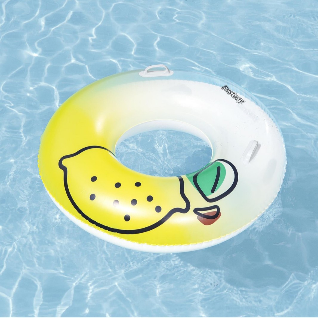Picture of Water Inflatable Floating Row Floating Bed Queen Adult Pool Leisure Chair Floating Cushion with Backrest and Cup Holder