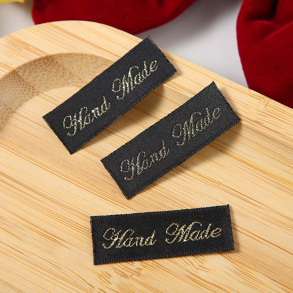Picture of In stock HANDMADE woven buckle hair band special decoration Korean universal HANDMADE English DIY embroidery label