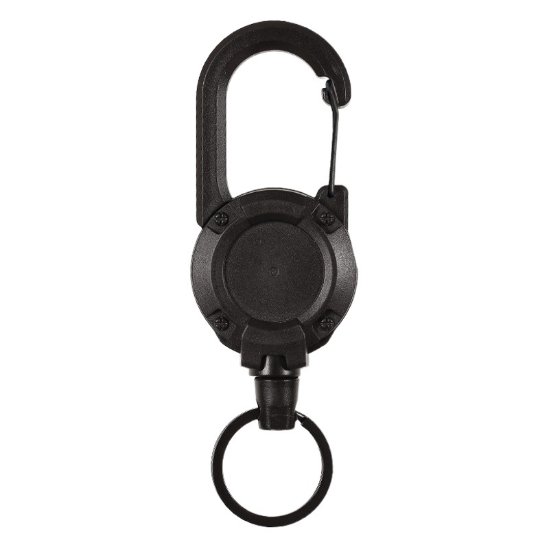 Dongguan factory outdoor backpack retractable easy pull buckle portable key rebound device belt hanging buckle anti-lost anti-theft
