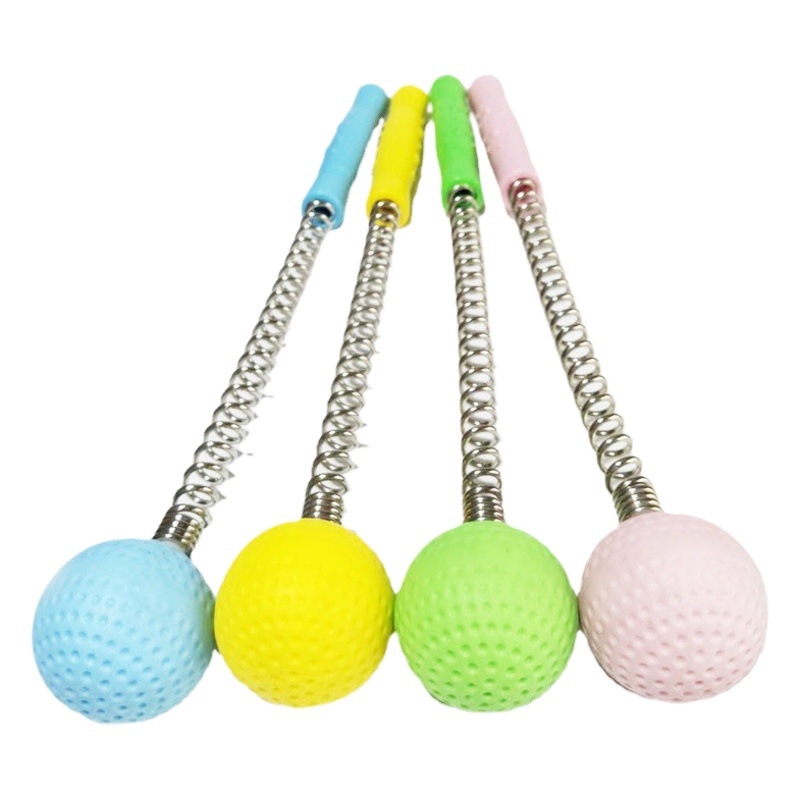 Manufacturer's Golf Massage Hammer Kneading Manual Silicone Spring Massager for Fitness, Back Tapping, and Meridian Massage