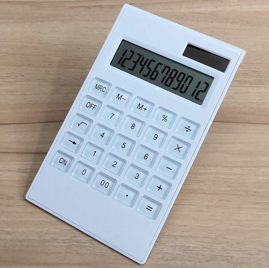 Calculator Office dedicated solar 2235 simple gift advertising crystal button gift LOGO Computer
