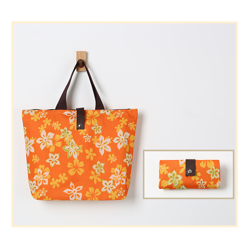 Picture of Oxford Cloth Foldableing Shopping Bag Satchel Shopping Bag Satchel Advertising Environmentally Friendly Foldableable Grocery Shopping Bag Customization