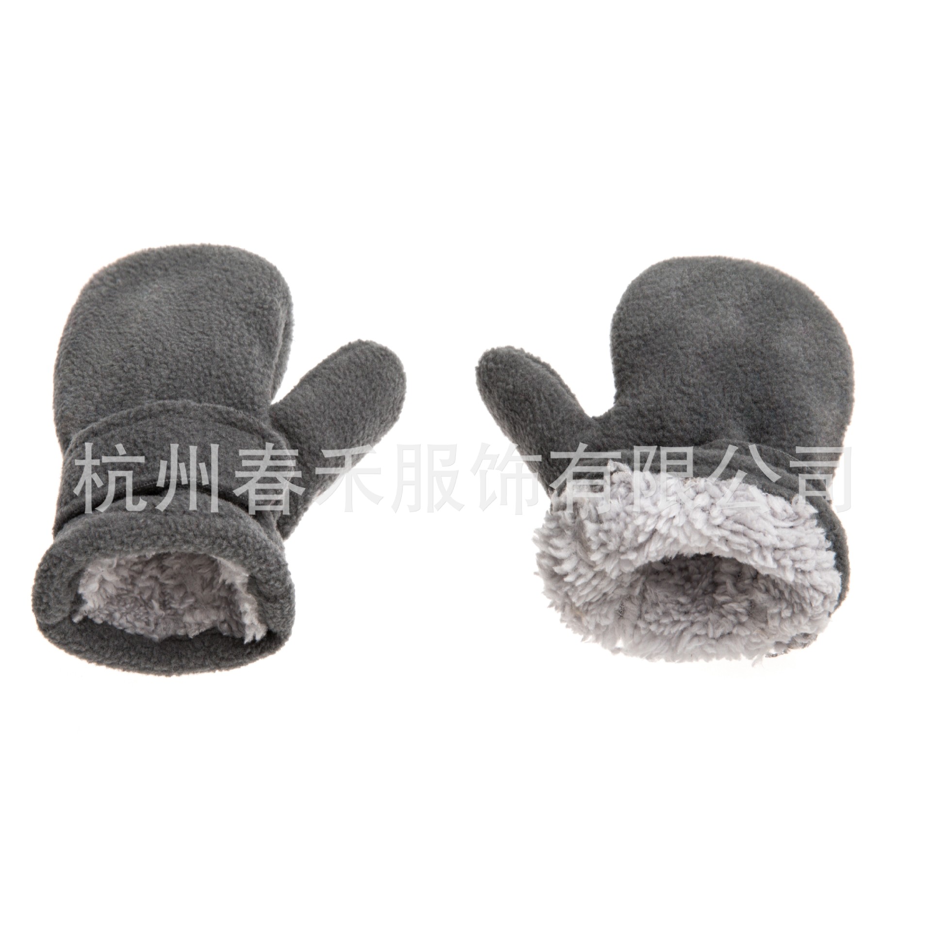 Picture of Spot 10 Colors Amazon 3 Size Cross-Border E-Commerce Kidsren's Mittens Polar Fleece Comfortable Velvet Velcro Gloves