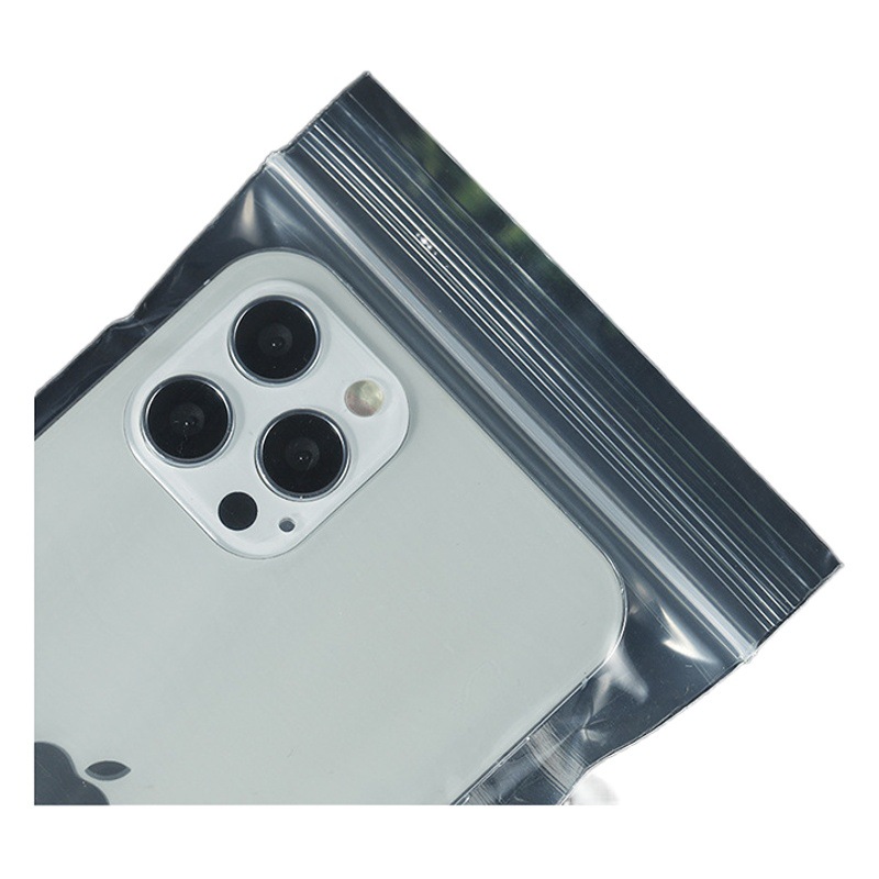 Manufacturers mobile phone self-sealing bag thickened transparent sealing bag disposable dust sealing bag touch screen plastic storage bag