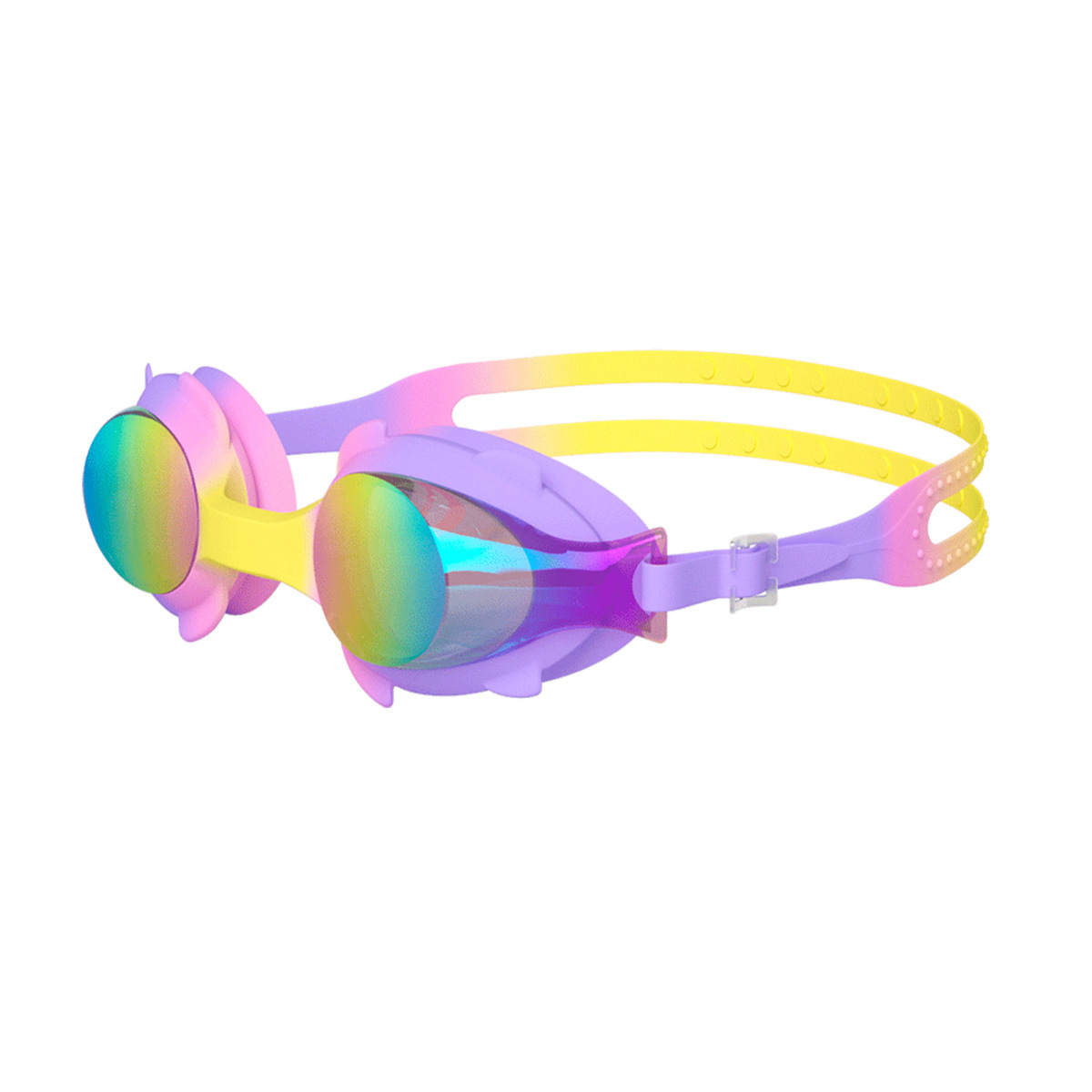Picture of HD adult swimming goggles men and women anti-fog silicone glasses waterproof swimming equipment flat swimming goggles manufacturers wholesale