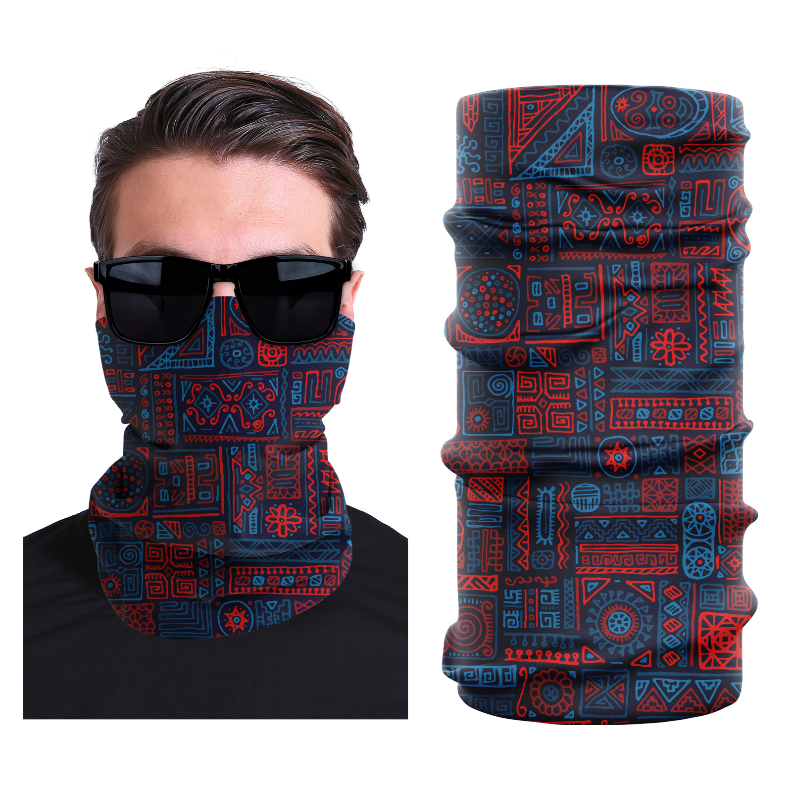 Picture of Xunhui magic scarf outdoor scarf mountaineering riding scarf high elastic seamless Ice Silk face towel cross-border bandana