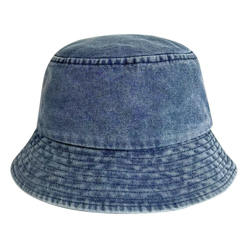 Picture of Cowboy Fisherman Hat Women's Face Show Small New All-match Washed Distressed Basin Hat Casual All-match Outdoor Travel Men's Hat