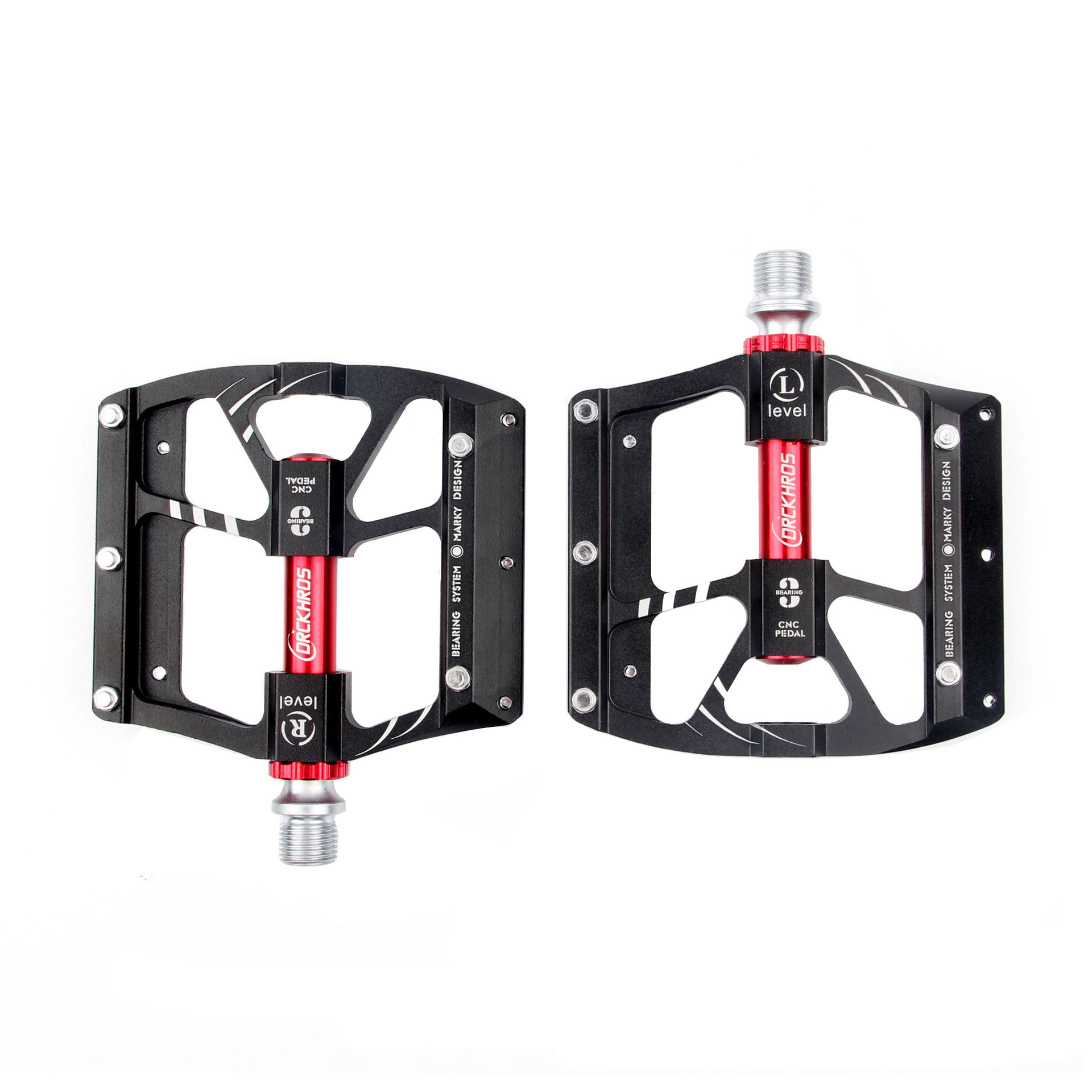 DRCKHROS Mountain Bike Pedal Sanpeilin Aluminum Alloy Pedal Lightweight Road Bike Bearing Pedal Riding