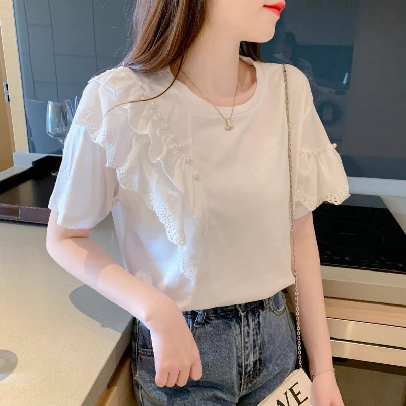 Picture of 2025 Summer New Design Beaded Heart Heavy Fashion Versatile Korean Version