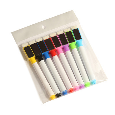 Picture of Color children's creative painting mini watercolor pen with magnetic erasable whiteboard pen students draw key marker pen