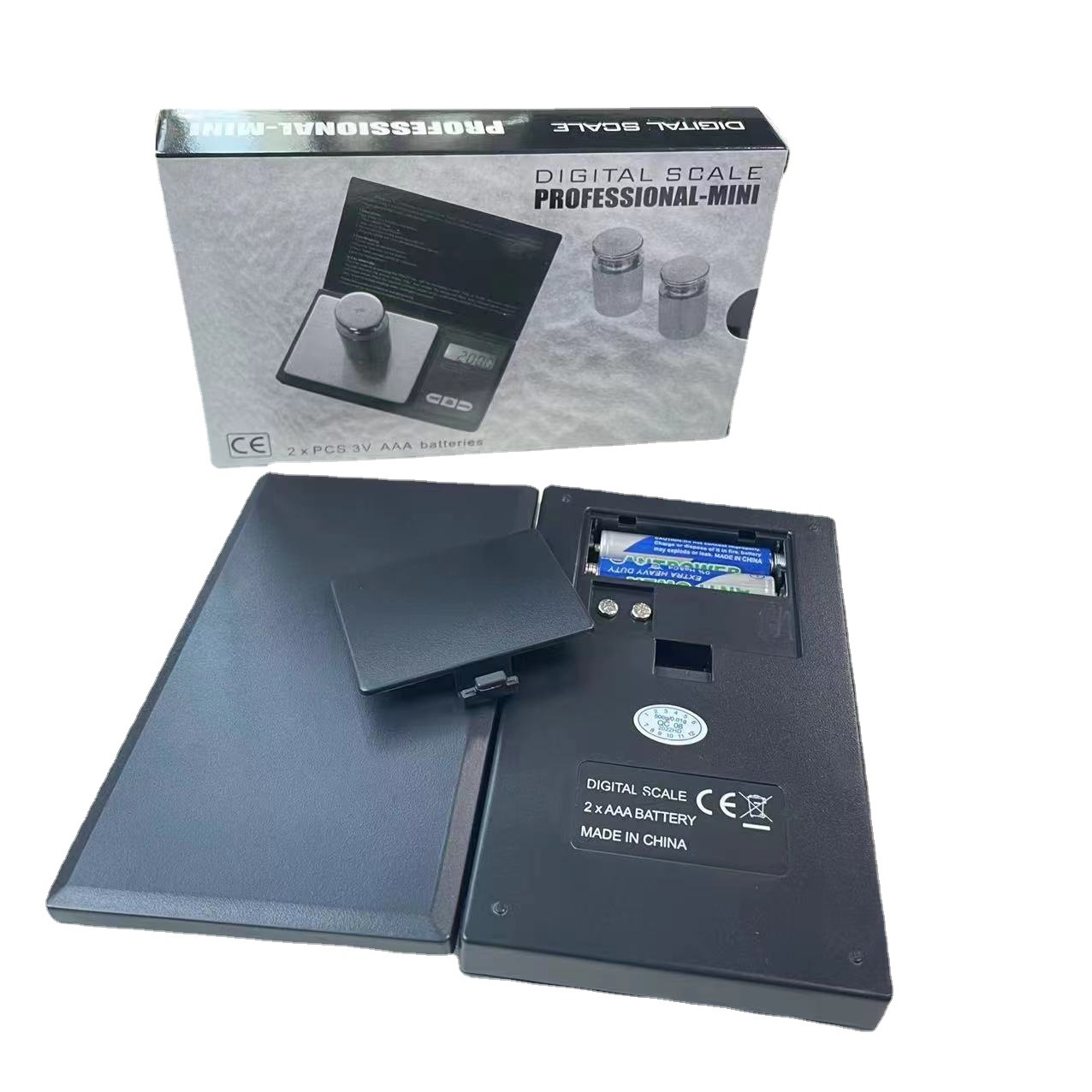 Picture of Foreign trade cs jewelry scale mini English electronic scale high precision gram scale portable pocket scale gold scale electronic scale