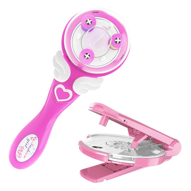 Magic Automatic Hair Taper 2-in -1 Hair Sticker Drill Nail bling Diamond Sticker Handmade diy Hair Accessories Girl Toy