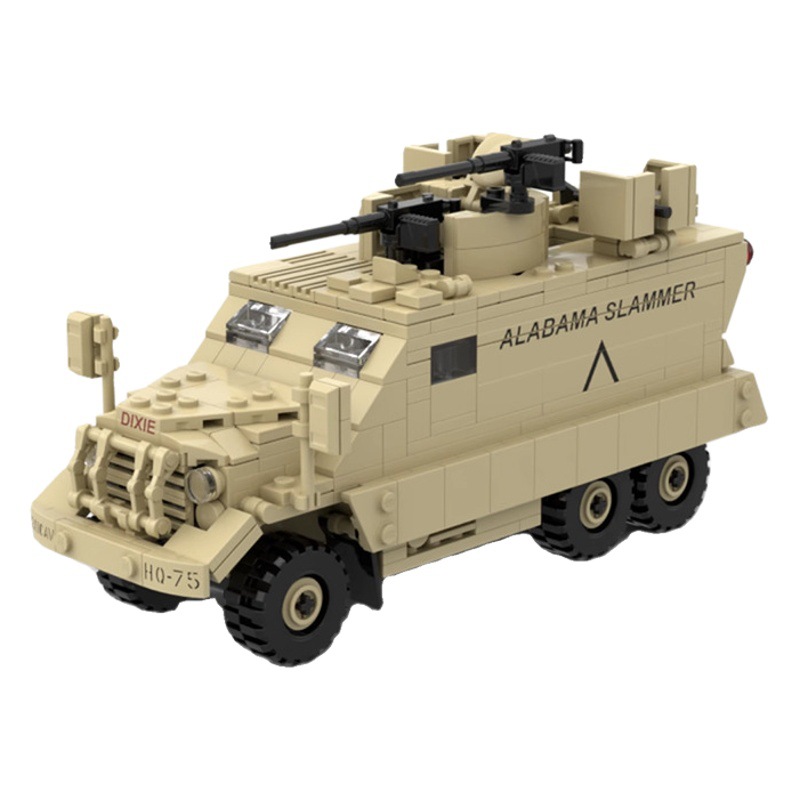 Domestic Building Blocks Moc-148069 Compatible with Lego M818 Armored Vehicle Model Small Particle Assembled Educational Toy for Men
