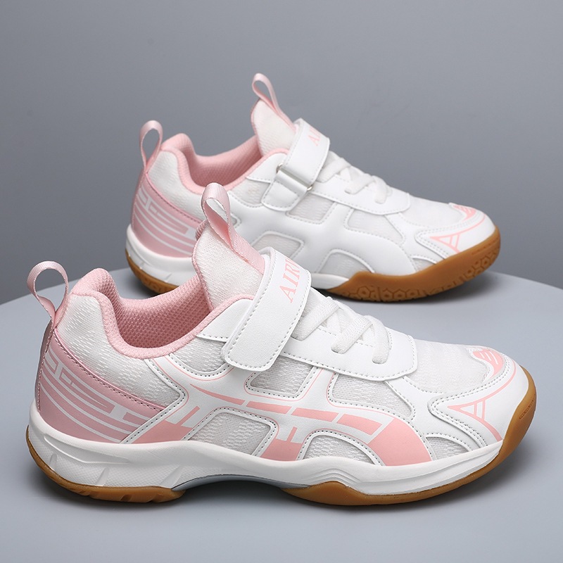 Children's Badminton Shoes for Men and Women, Professional Sports Shoes for Beginners, Advanced Breathable Mesh Soft-Soled Cushioning Training Shoes