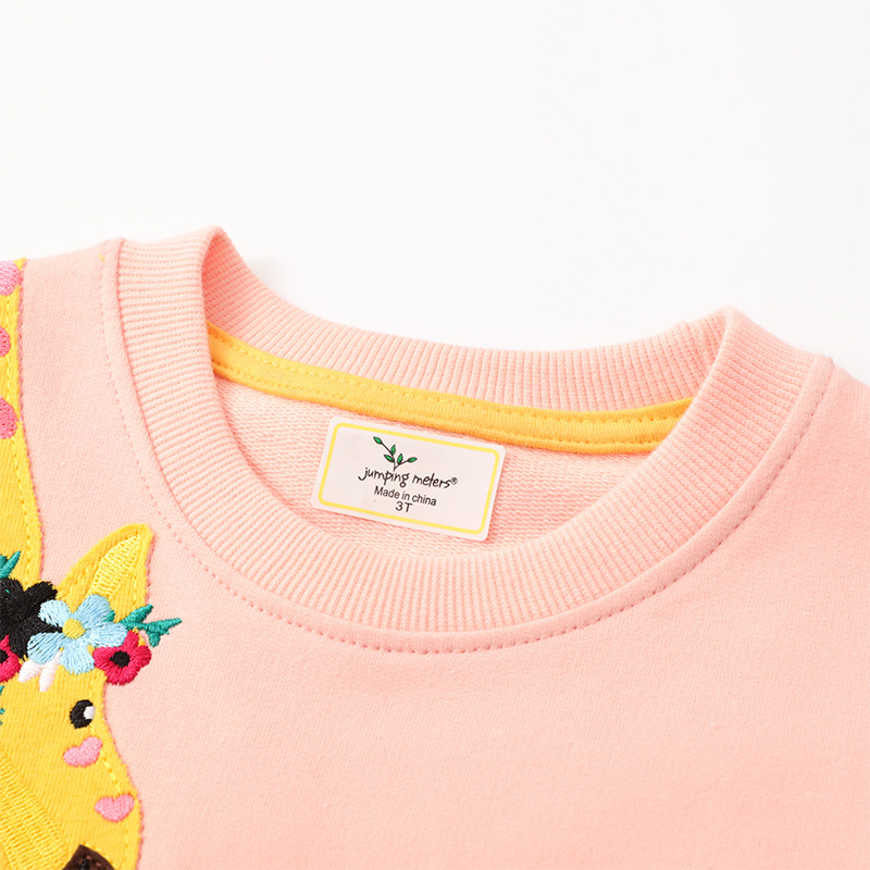Picture of 2025 Spring and Autumn New Children's Sweaters Cotton Girls' Bottoming Shirts Cartoon Round Neck Tops Manufacturer Distribution