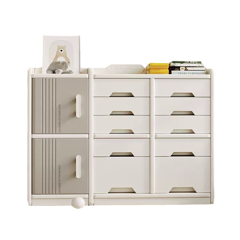 Picture of babyviva Children's Storage Cabinet Multi-layer Drawer Type Baby Wardrobe Household Baby Toy Organizer Box Storage Cabinet