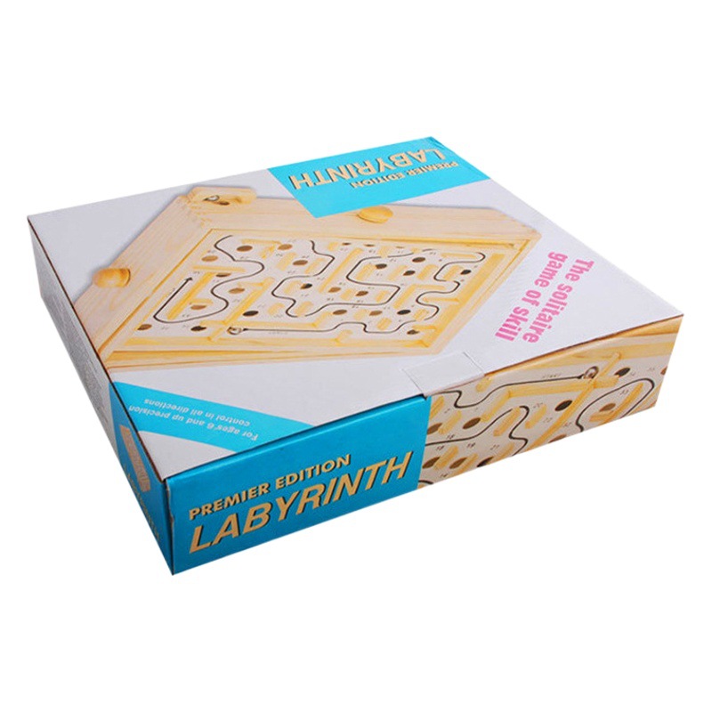 Wholesale Adult Casual Kidsren's Educational Toys for All Ages 36 Levels Large Size No. 2 Wooden Desktop Maze Games