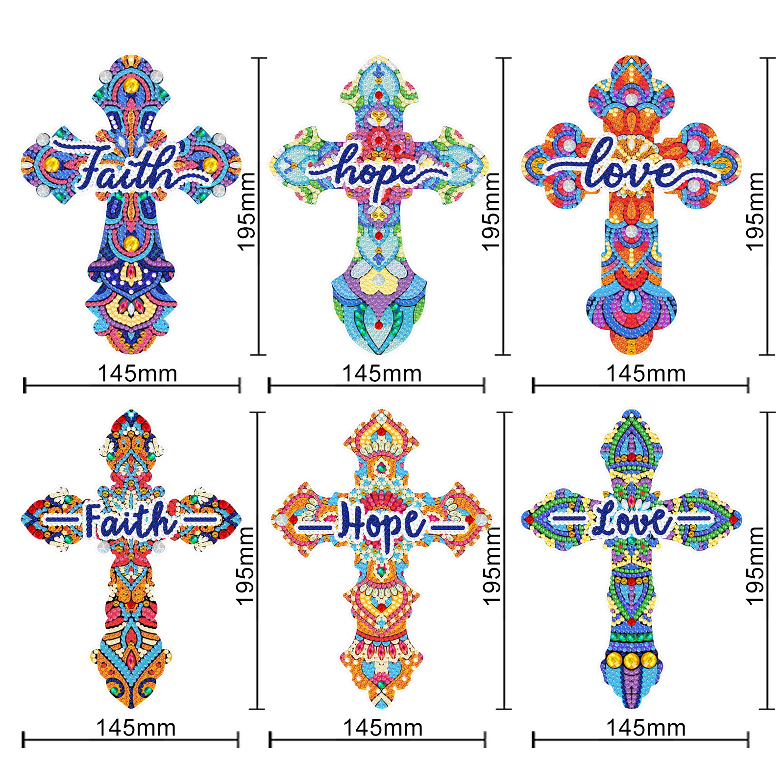 Picture of Diamond Painting Peripheral Cross Bookmarks Handmade Creative DIY Diamond Bookmarks Pet Material Can Be Wholesaled