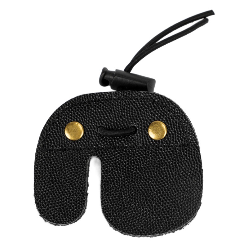 Picture of Z8 three-layer pockmark finger protection bow archery cowhide finger protection traditional leather finger protection outdoor shooting archery wholesale