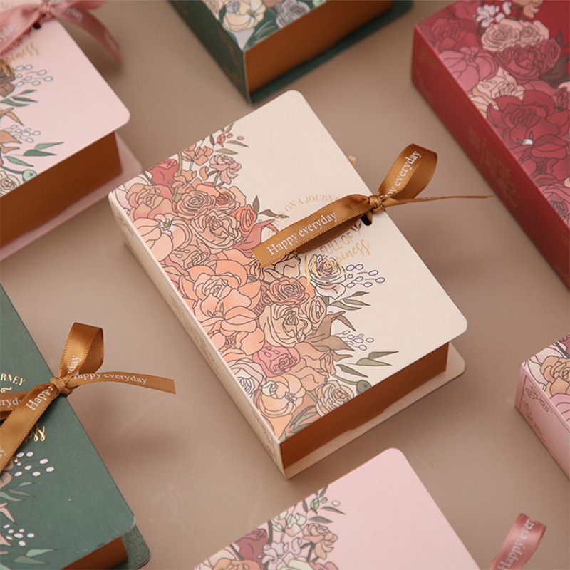Picture of Creative Books Candy Box INS Wind Accompanying Gift Wedding Candy Box Gift Packaging Box Wedding Candy Gift Box