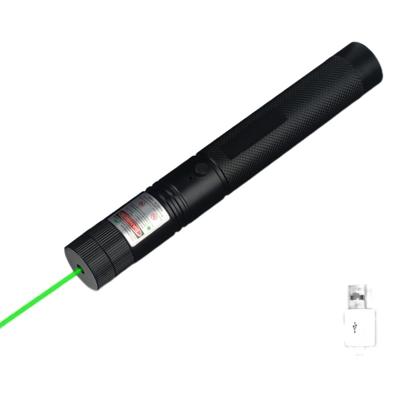 Picture of USB303 rechargeable laser indicator flashlight starry infrared laser light sales pen pointer Aurora shooting pen