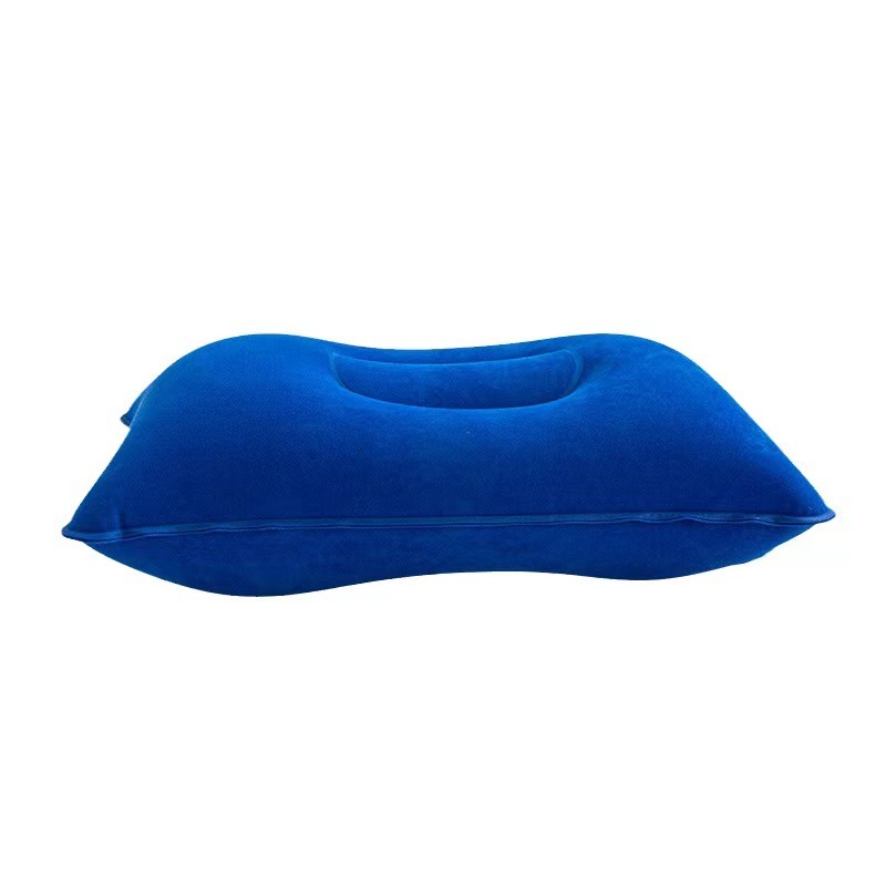 Picture of Outdoor Travel Artifact Inflatable Pillow Camping Aircraft Portable Air Cushion Air Sleeping Pillow Lunch Break Pillow Cushion Waist Pillow