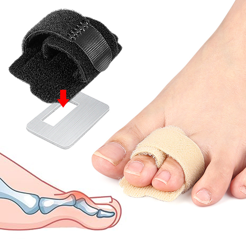 Cross-border Foreign Trade New Toe Valgus Toe Overlapping Support Splint Binding Strap Foot Finger Care Brace