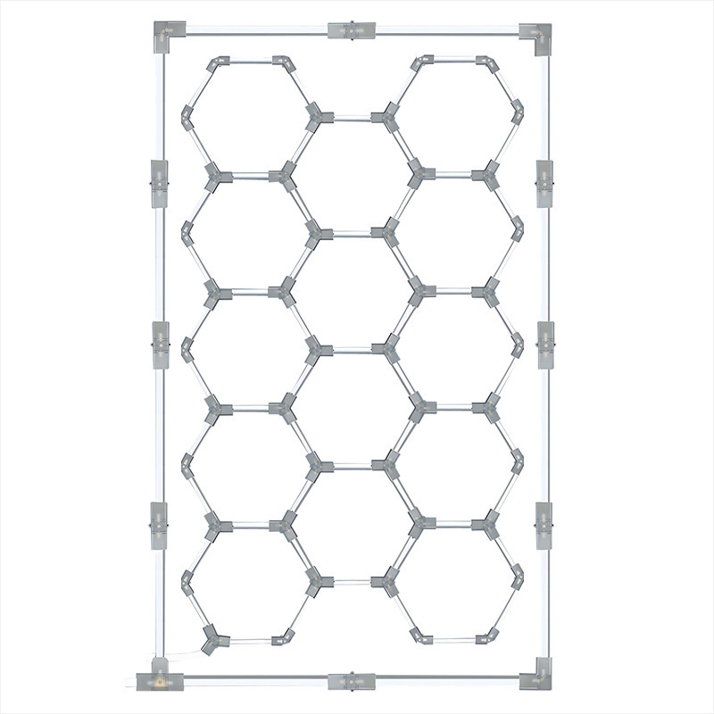 Picture of 2025 New Bright Honeycomb Lamp Car Wash Room Underground Garage Barber Shop Waterproof Car Beauty Workstation Lamp