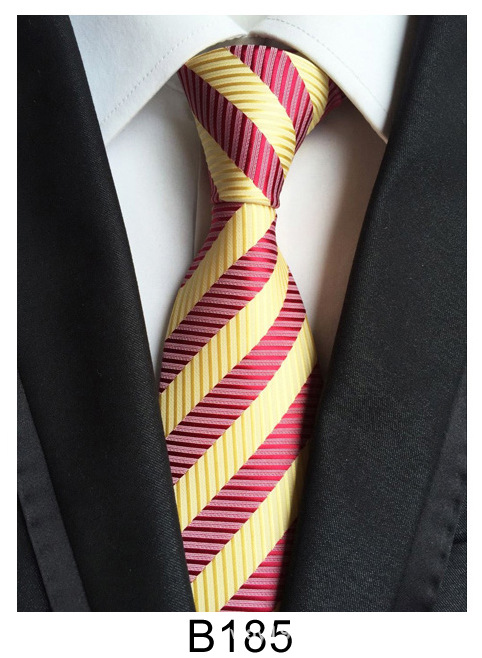 Picture of Tie Men's Casual Formal Wear Professional Business Men's Tie Polyester Silk Hand-Tied Tie Source Manufacturer Batch