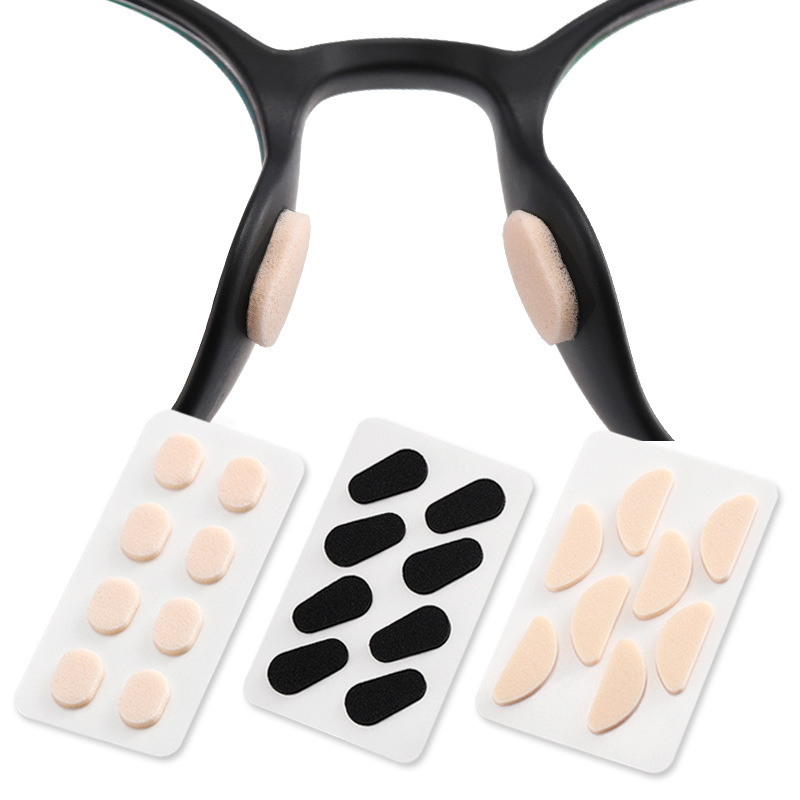 Picture of Glasses Nose Pad Soft EVA Sponge Nose Pad Comfortable No Indentation No Makeup Anti-slip Increased Eye Frame Nose Pad