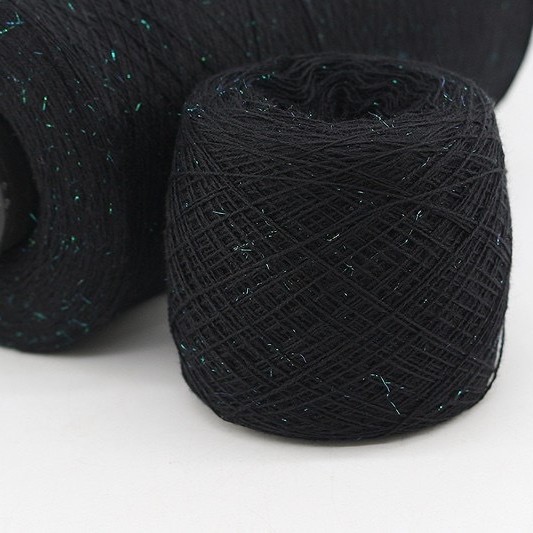 28 Count Silver Silk Core-Spun Yarn, Purple Silk Core-Spun Yarn, Gold Silk Core-Spun Yarn, Glitter Core-Spun Yarn, Blended Yarn