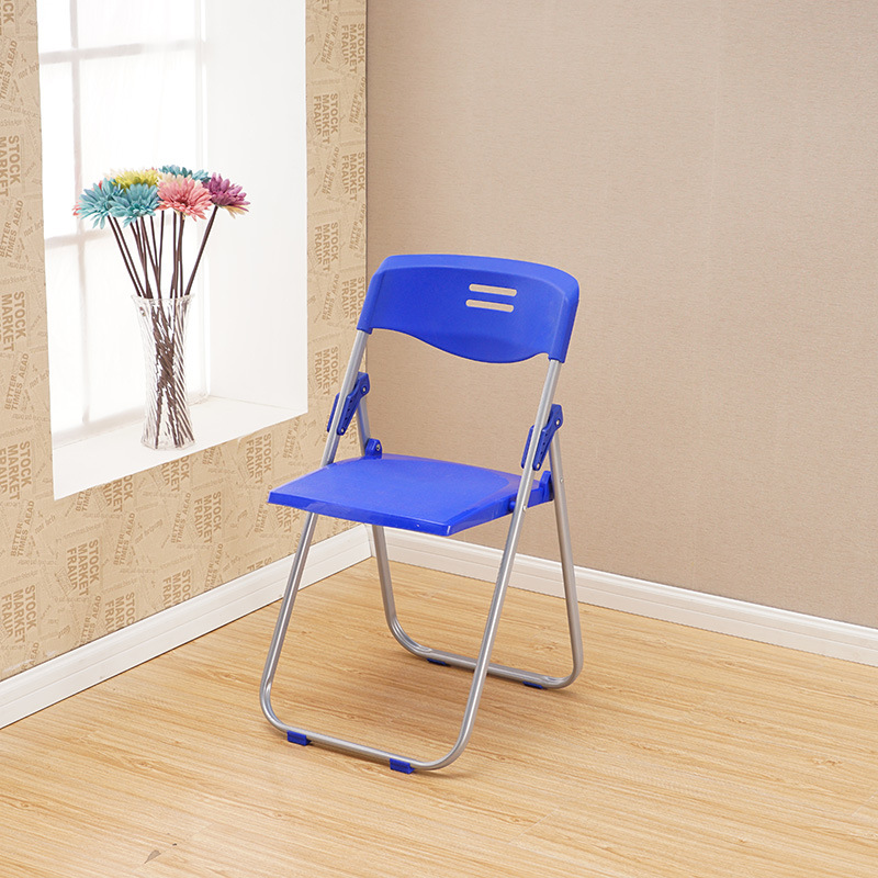 Picture of Folding chair back chair household dining chair portable chair plastic dining chair training chair conference chair staff chair